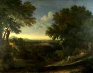 Gaspard Dughet - Landscape with Abraham and Isaac